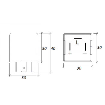 Przerywacz 3 pin CF13