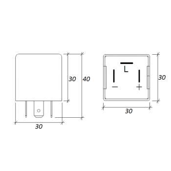 Przerywacz 3 pin CF14